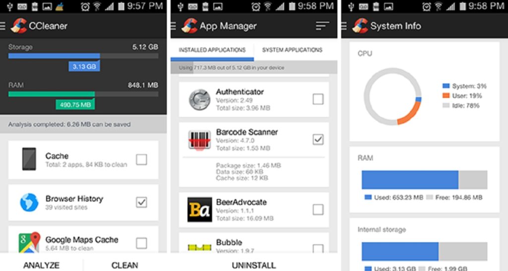 приложения на Android