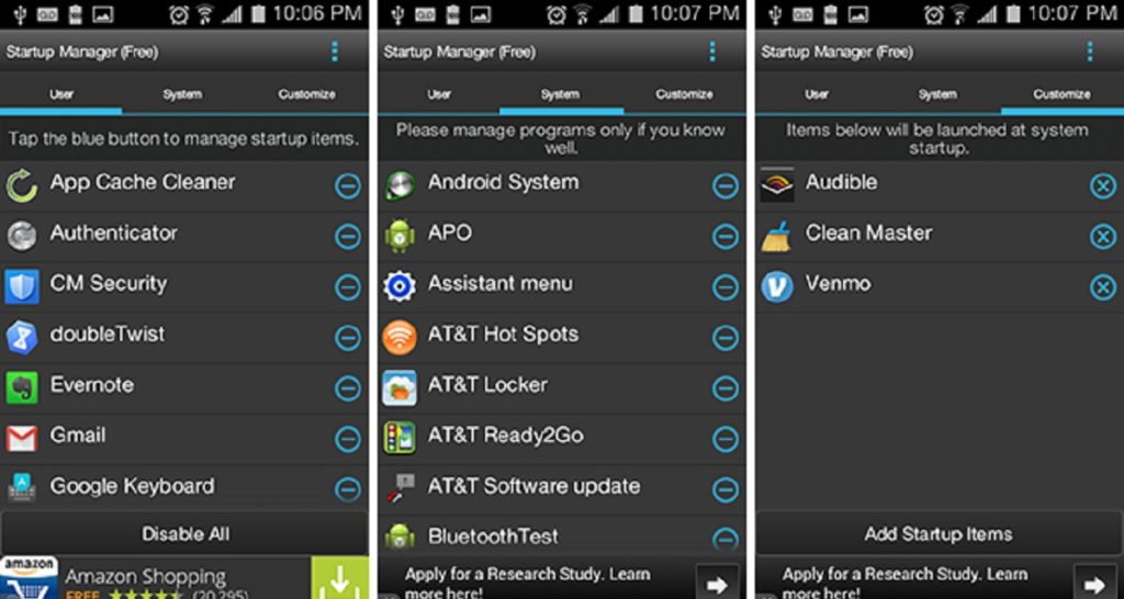 приложения на Android