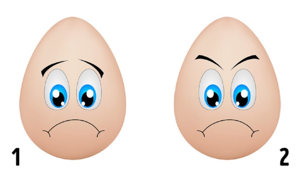 лицо которое выглядит счастливым