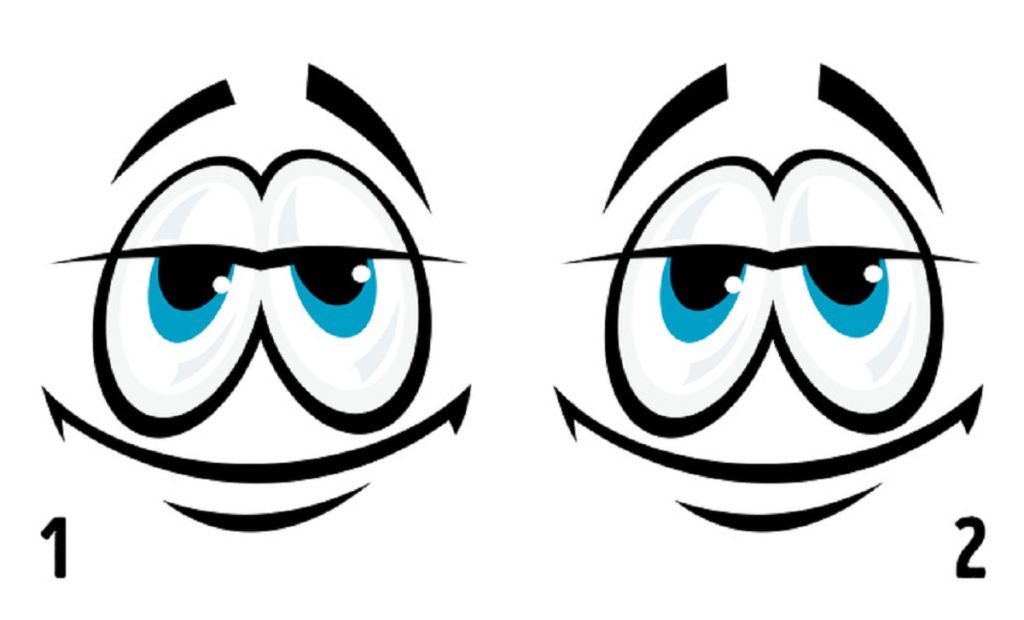 лицо которое выглядит счастливым