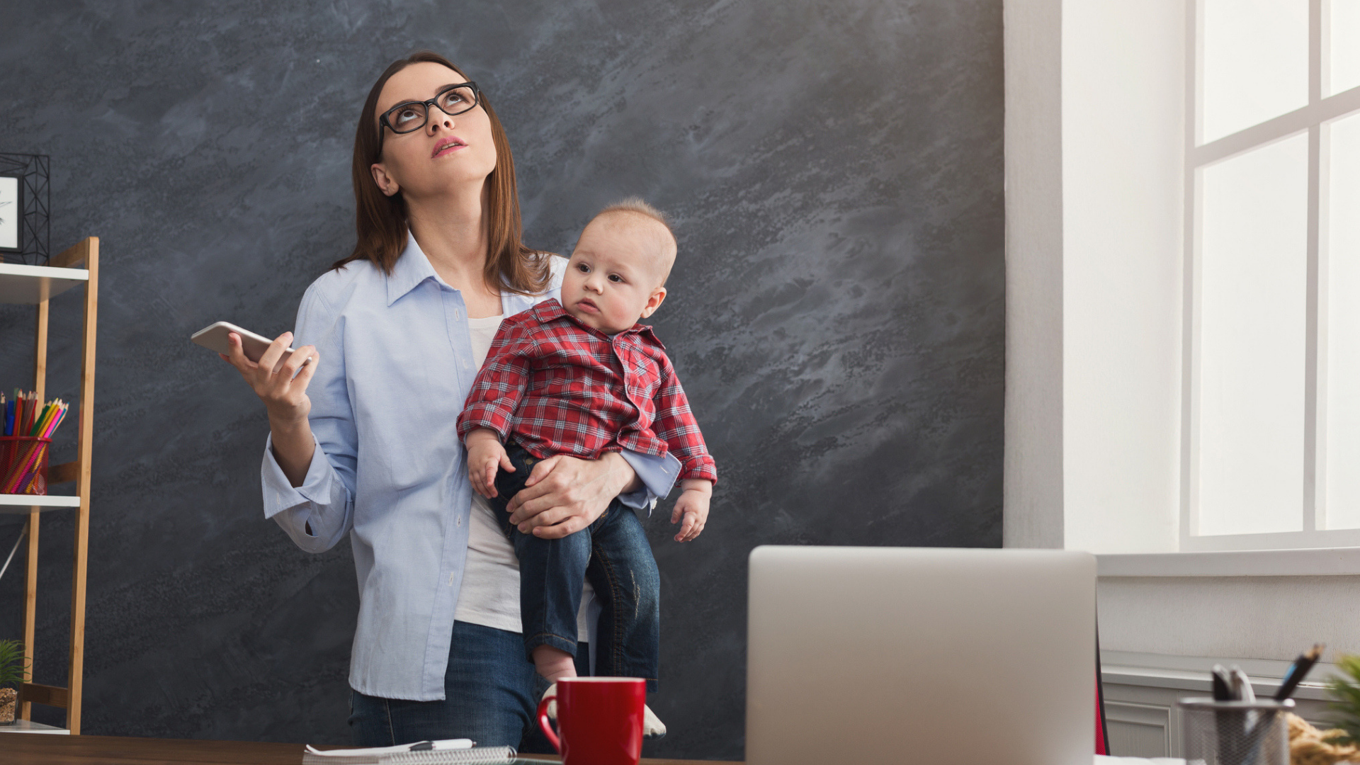 работающая мама