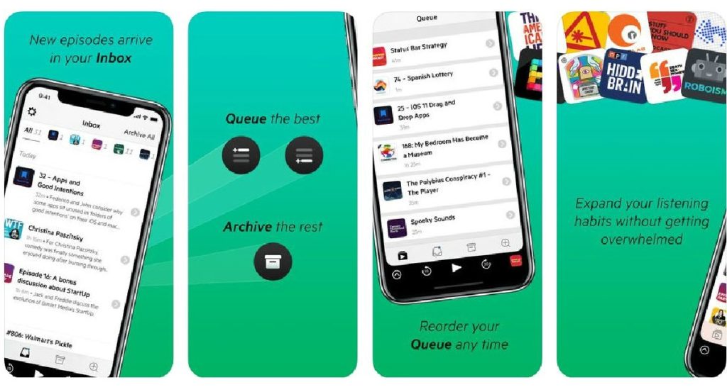 приложения для подкастов на iPhone