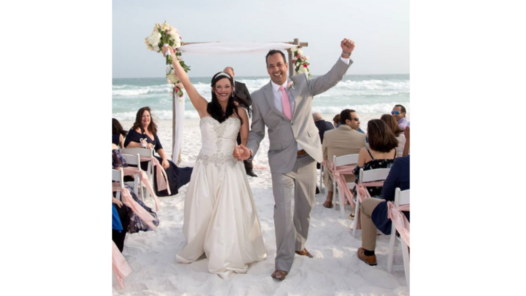 свадьба на пляже